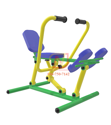 FT-36 อุปกรณ์บริหารข้อเข่า-แขน-หน้าท้อง (แบบกรรเชียงเดี่ยว)