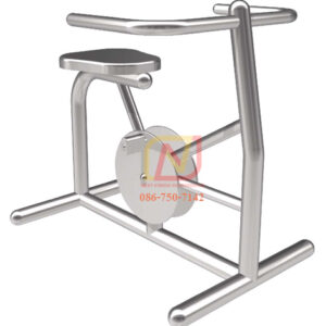 FTS-04 อุปกรณ์บริหารข้อเข่า-ขา  (แบบจักรยานล้อเหล็กนั่งตรง)
