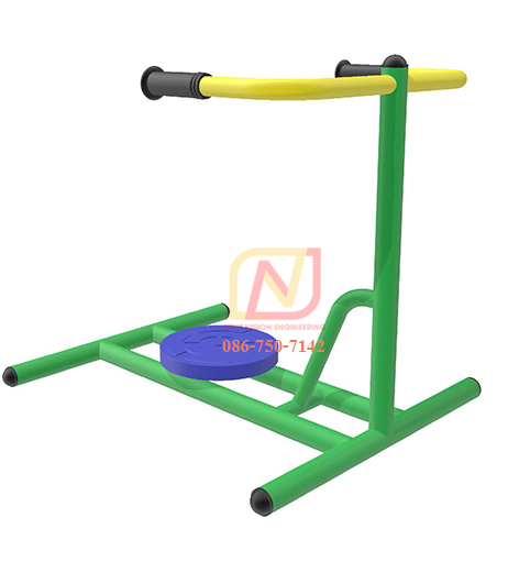 FT-11 อุปกรณ์บริหารข้อสะโพก (แบบบิดเอวเดี่ยว) เครื่องออกกำลังกายกลางแจ้ง รุ่นเหล็ก Next Vision