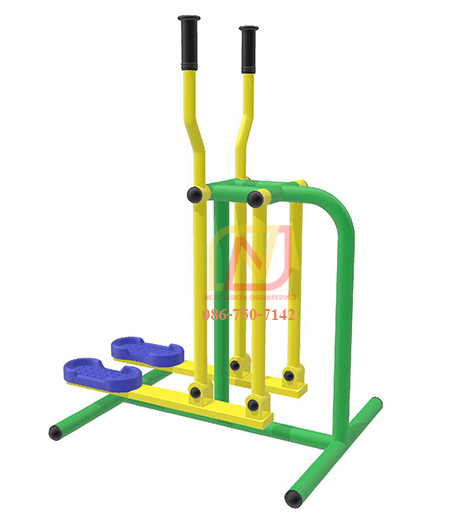 FT-20 อุปกรณ์บริหารสะโพก-หัวไหล่ (แบบโยก-เดินสลับเท้าเพลาคู่) เครื่องออกกำลังกายกลางแจ้ง รุ่นเหล็ก Next Vision