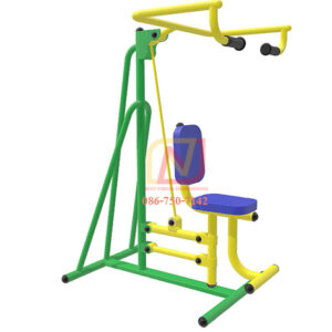FT-23 อุปกรณ์บริหารกล้ามเนื้อแขนและหัวไหล่ (แบบดึงยกตัว) เครื่องออกกำลังกายกลางแจ้ง รุ่นเหล็ก Next Vision