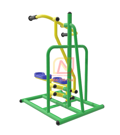 FT-38 อุปกรณ์บริหารแขน-ข้อเข่า-ขา (แบบย่ำเท้า) เครื่องออกกำลังกายกลางแจ้ง รุ่นเหล็ก Next Vision