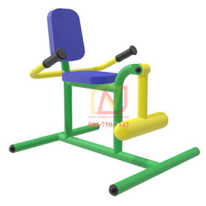FT-47 อุปกรณ์บริหารหัวเข่า(แบบขายกน้ำหนัก) เครื่องออกกำลังกายกลางแจ้ง รุ่นเหล็ก Next Vision