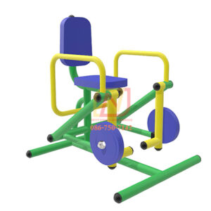 FT-49 อุปกรณ์บริหารข้อเข่า (แบบขายกน้ำหนัก) เครื่องออกกำลังกายกลางแจ้ง รุ่นเหล็ก Next Vision