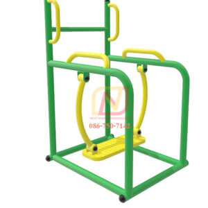 FT-53 อุปกรณ์บริหารเอว-สะโพก(แบบสกี) เครื่องออกกำลังกายกลางแจ้ง รุ่นเหล็ก Next Vision