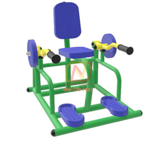FT-62 อุปกรณ์บริหารกล้ามแขน-หัวไหล่ (แบบยกน้ำหนัก) เครื่องออกกำลังกายกลางแจ้ง รุ่นเหล็ก Next Vision