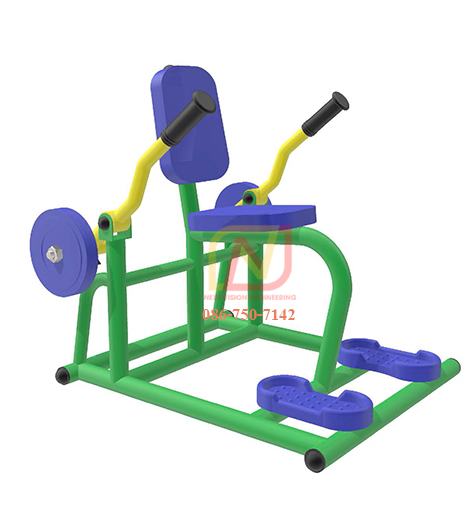 FT-63 อุปกรณ์บริหารกล้ามแขน-หัวไหล่ (แบบกดยกน้ำหนัก) เครื่องออกกำลังกายกลางแจ้ง รุ่นเหล็ก Next Vision