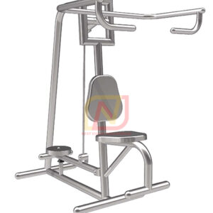 FTS-02 อุปกรณ์บริหารแขน-หน้าอก-หัวไหล่ (แบบดึงยกตุ้มน้ำหนัก) เครื่องออกกำลังกายกลางแจ้งสแตนเลส Next Vision