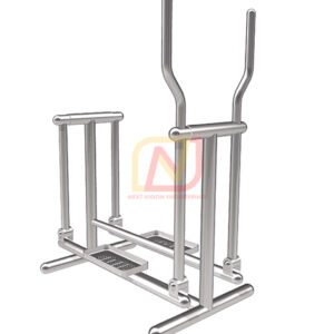 FTS-03 อุปกรณ์บริหารสะโพก-หัวไหล่ (แบบโยก-เดินสลับเท้า) เครื่องออกกำลังกายกลางแจ้งสแตนเลส Next Vision