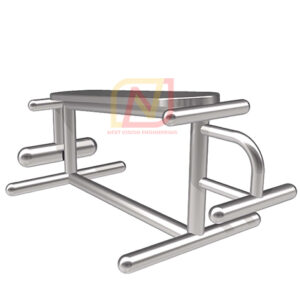 FTS-13 อุปกรณ์ซิทอัพลดหน้าท้อง บริหารขา-เข่า (แบบยกตุ้มน้ำหนัก) เครื่องออกกำลังกายกลางแจ้งสแตนเลส Next Vision