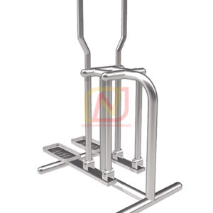 FTS-20 อุปกรณ์บริหารสะโพก-หัวไหล่ (แบบโยก-เดินสลับเท้าเพลาคู่) เครื่องออกกำลังกายกลางแจ้งสแตนเลส Next Vision