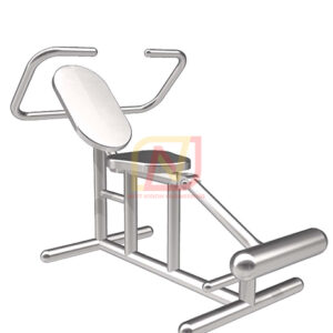 FTS-29 อุปกรณ์ซิทอัพบริหารหน้าท้องและออกกำลังขา เครื่องออกกำลังกายกลางแจ้งสแตนเลส Next Vision