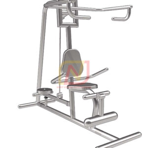 FTS-41 อุปกรณ์บริหารแขน-หน้าอก-หัวไหล่-หัวเข่า (แบบดึงยกตุ้มน้ำหนัก) เครื่องออกกำลังกายกลางแจ้งสแตนเลส Next Vision