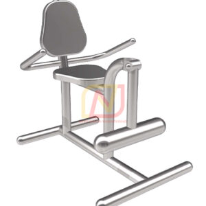 FTS-47 อุปกรณ์บริหารหัวเข่า(แบบขายกน้ำหนัก) เครื่องออกกำลังกายกลางแจ้งสแตนเลส Next Vision
