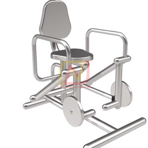 FTS-49 อุปกรณ์บริหารข้อเข่า(แบบขายกน้ำหนัก) เครื่องออกกำลังกายกลางแจ้งสแตนเลส Next Vision