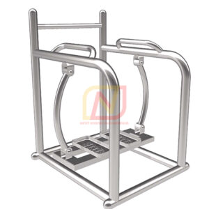 FTS-53 อุปกรณ์บริหารเอว-สะโพก(แบบสกี) เครื่องออกกำลังกายกลางแจ้งสแตนเลส Next Vision