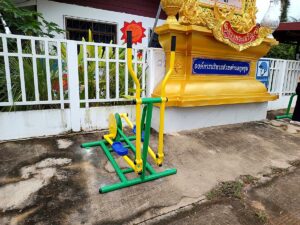 ผลงานติดตั้งเครื่องออกกำลังกายกลางแจ้ง อบต.กุดชุม อ.กุดชุม จ.ยโสธร (รูปที่ 2)